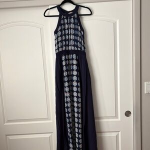 Philosophy Floral Halter Maxi Dress